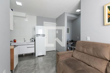 Sala de apartamento para alugar com 2 quartos, 38m² em Vila Norma, São Paulo