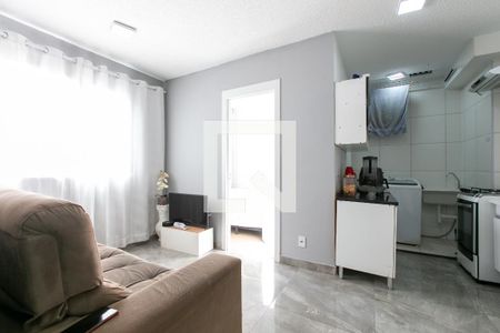 Sala de apartamento para alugar com 2 quartos, 38m² em Vila Norma, São Paulo