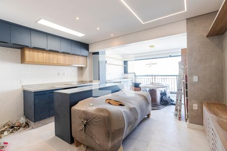 Sala / Cozinha de apartamento à venda com 2 quartos, 65m² em Vila Zilda, São Paulo