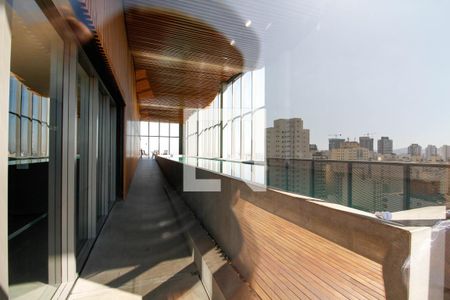 Área Comum - Piscina de kitnet/studio para alugar com 1 quarto, 37m² em Pinheiros, São Paulo