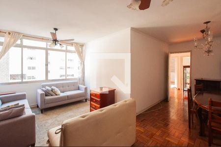 Sala de apartamento à venda com 3 quartos, 106m² em Paraíso, São Paulo