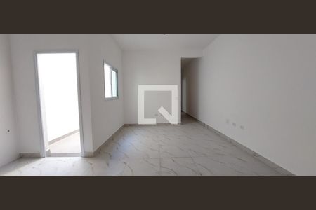 Sala de apartamento à venda com 3 quartos, 78m² em Campestre, Santo André