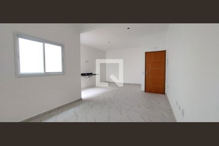 Sala de apartamento à venda com 3 quartos, 78m² em Campestre, Santo André