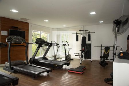 Apartamento à venda com 81m², 1 quarto e 2 vagasÁrea comum - Academia