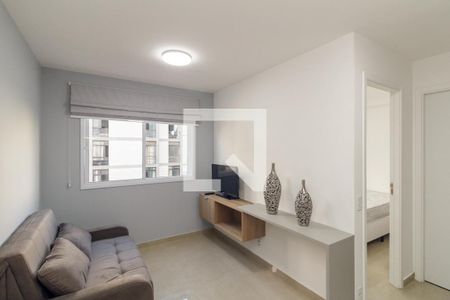 Sala de apartamento para alugar com 1 quarto, 25m² em Vila Buarque, São Paulo