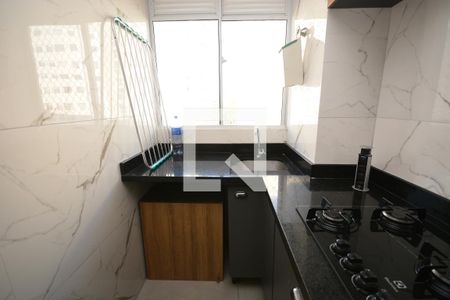 Apartamento para alugar com 44m², 2 quartos e sem vagaCozinha e Área de Serviço