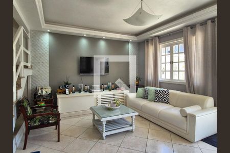 Sala de casa de condomínio à venda com 4 quartos, 234m² em Vargem Pequena, Rio de Janeiro