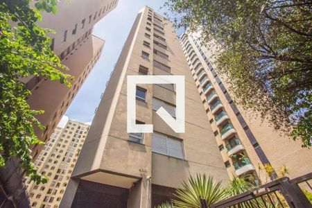 Apartamento para alugar com 28m², 1 quarto e 1 vaga Apartamento para alugar com 28m², 1 quarto e 1 vagaFachada