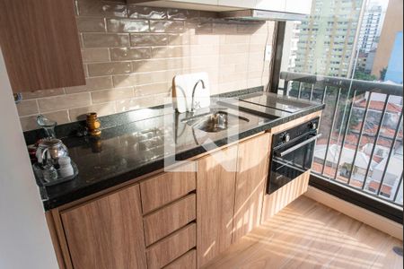 Cozinha de kitnet/studio à venda com 1 quarto, 27m² em Vila Mariana, São Paulo