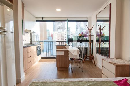Sala/quarto de kitnet/studio à venda com 1 quarto, 27m² em Vila Mariana, São Paulo