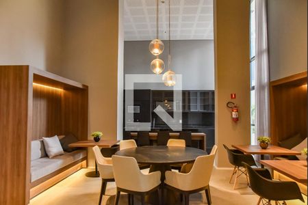 Studio à venda com 27m², 1 quarto e sem vagaSalão de festas