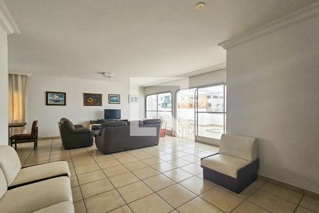 Sala de apartamento para alugar com 4 quartos, 300m² em Vila Júlia, Guarujá