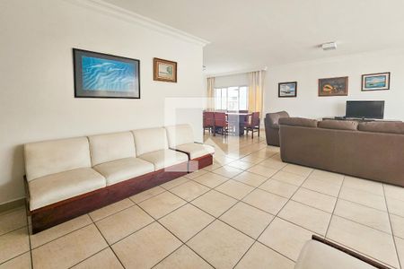 Sala de apartamento para alugar com 4 quartos, 300m² em Vila Júlia, Guarujá