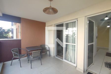 Varanda da sala de apartamento para alugar com 3 quartos, 74m² em Taquara, Rio de Janeiro