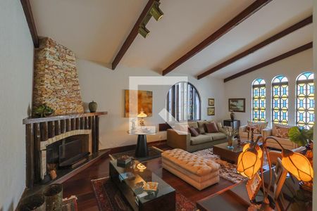 Sala 1 de casa à venda com 4 quartos, 416m² em Belvedere, Belo Horizonte