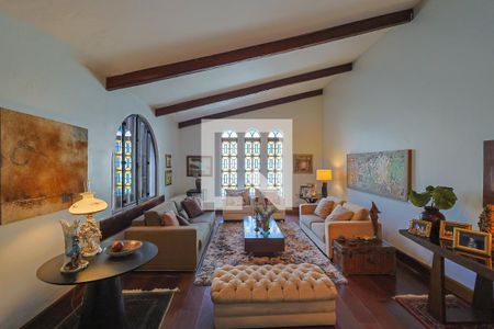 Sala 1 de casa à venda com 4 quartos, 416m² em Belvedere, Belo Horizonte