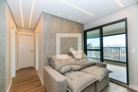 Sala de apartamento à venda com 3 quartos, 79m² em Jardim Independência, São Paulo