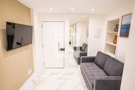 Sala de apartamento para alugar com 1 quarto, 32m² em Centro, Rio de Janeiro