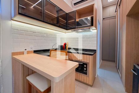 Studio à venda com 34m², 1 quarto e sem vagaStudio - Cozinha