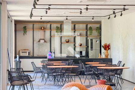 Studio à venda com 34m², 1 quarto e sem vagaSalão de Festas