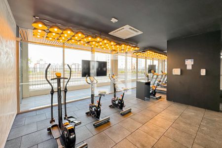 Studio à venda com 34m², 1 quarto e sem vagaAcademia