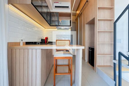 Studio à venda com 34m², 1 quarto e sem vagaStudio - Cozinha