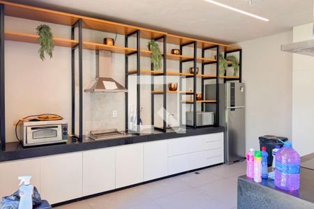 Studio à venda com 34m², 1 quarto e sem vagaSalão de Festas