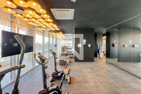 Studio à venda com 34m², 1 quarto e sem vagaAcademia