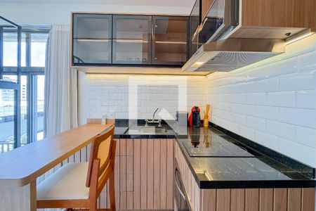 Studio à venda com 34m², 1 quarto e sem vagaStudio - Cozinha