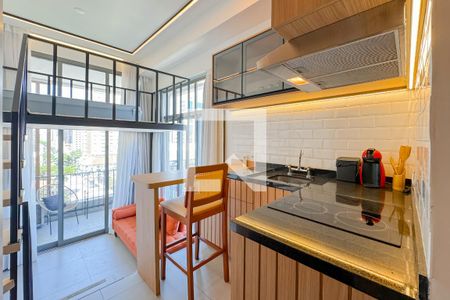 Studio à venda com 34m², 1 quarto e sem vagaStudio - Cozinha