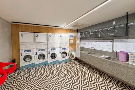 Studio à venda com 34m², 1 quarto e sem vagaLavanderia