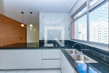 Sala/Cozinha de apartamento para alugar com 3 quartos, 99m² em Luxemburgo, Belo Horizonte