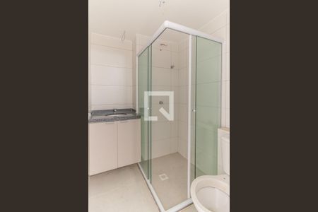 Banheiro de apartamento à venda com 1 quarto, 25m² em Vila Buarque, São Paulo