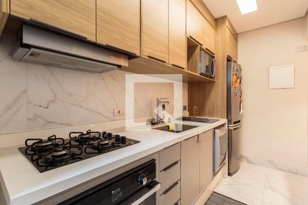 Cozinha de apartamento à venda com 2 quartos, 77m² em Moema, São Paulo