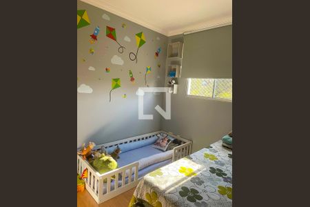 quarto 1 de apartamento à venda com 2 quartos, 46m² em Califórnia, Contagem