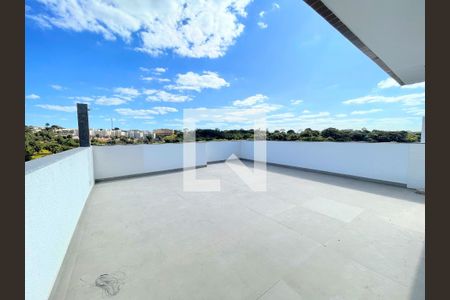 Terraço de apartamento à venda com 2 quartos, 120m² em Europa, Contagem