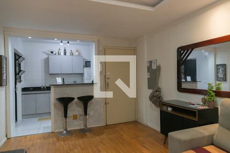 Sala de apartamento à venda com 1 quarto, 60m² em Centro Histórico, Porto Alegre