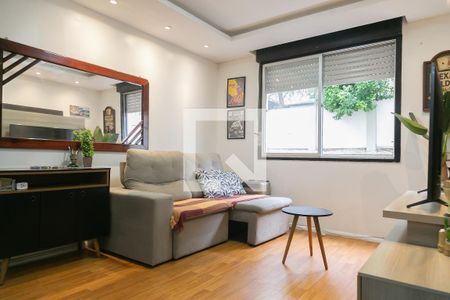 Sala de apartamento à venda com 1 quarto, 60m² em Centro Histórico, Porto Alegre