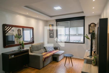 Sala de apartamento à venda com 1 quarto, 60m² em Centro Histórico, Porto Alegre