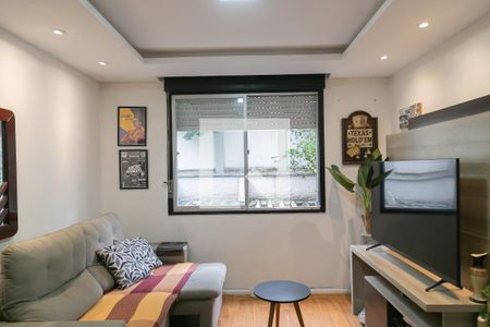 Sala de apartamento à venda com 1 quarto, 60m² em Centro Histórico, Porto Alegre