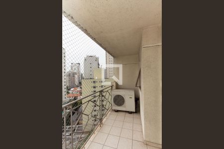 Varanda da Sala de apartamento à venda com 2 quartos, 51m² em Vila Olímpia, São Paulo