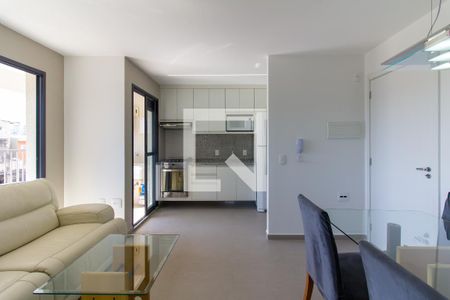 Sala de apartamento à venda com 2 quartos, 55m² em Vila Anastácio, São Paulo