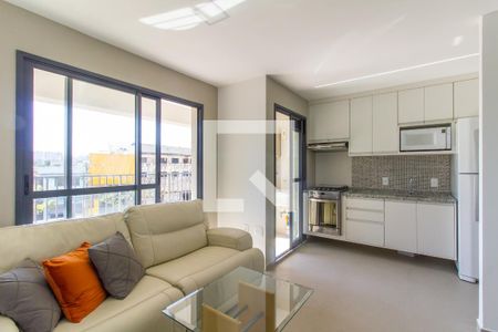 Sala de apartamento à venda com 2 quartos, 55m² em Vila Anastácio, São Paulo