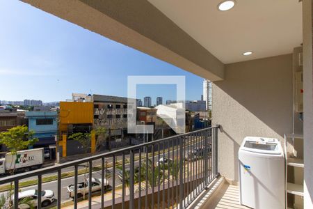 Varanda de apartamento à venda com 2 quartos, 55m² em Vila Anastácio, São Paulo