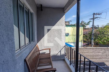 Varanda  de apartamento para alugar com 1 quarto, 36m² em Taboão, Diadema