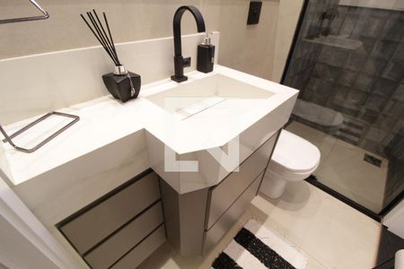 Apartamento para alugar com 127m², 3 quartos e 2 vagasBanheiro do Quarto 1