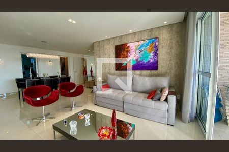 Sala de apartamento à venda com 4 quartos, 178m² em Barroca, Belo Horizonte