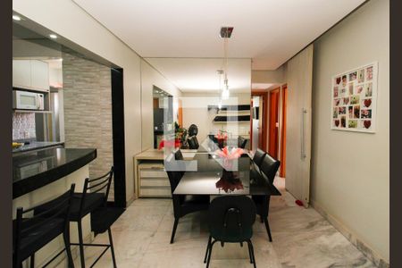 Sala de apartamento à venda com 3 quartos, 95m² em Buritis, Belo Horizonte
