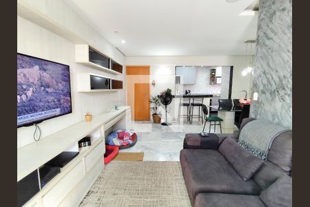 Sala de apartamento à venda com 3 quartos, 95m² em Buritis, Belo Horizonte