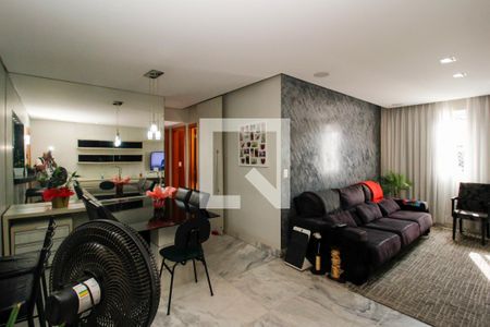 Sala de apartamento à venda com 3 quartos, 95m² em Buritis, Belo Horizonte
